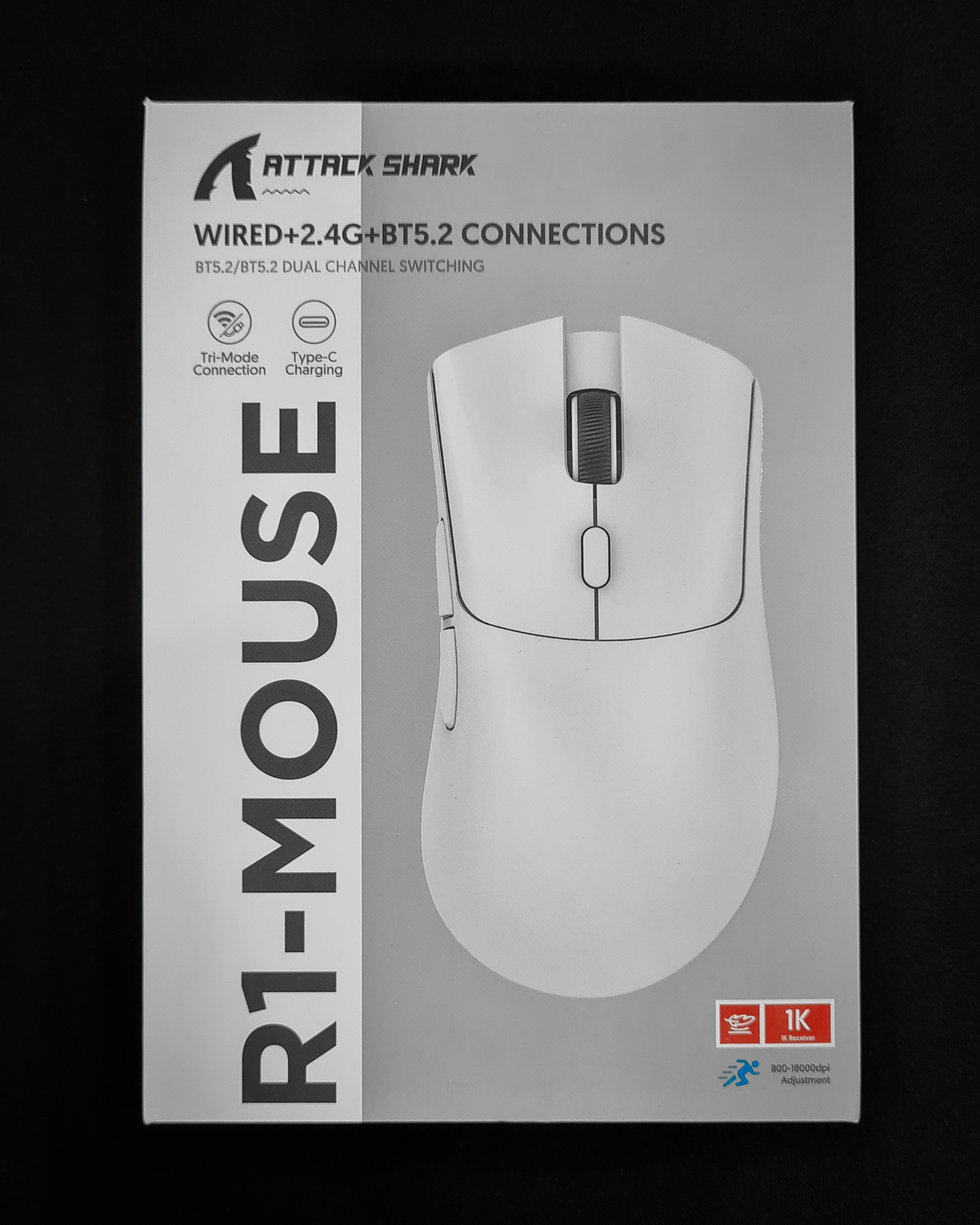 ATTACK SHARK R1 Wireless Gaming Mouse
