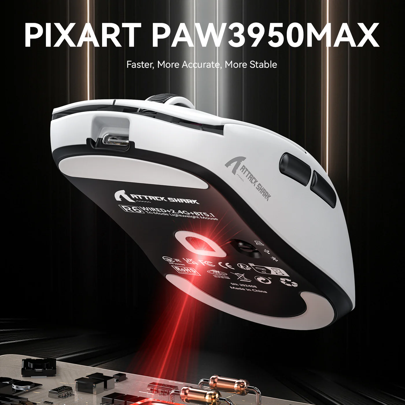 Attack Shark R6 view 4