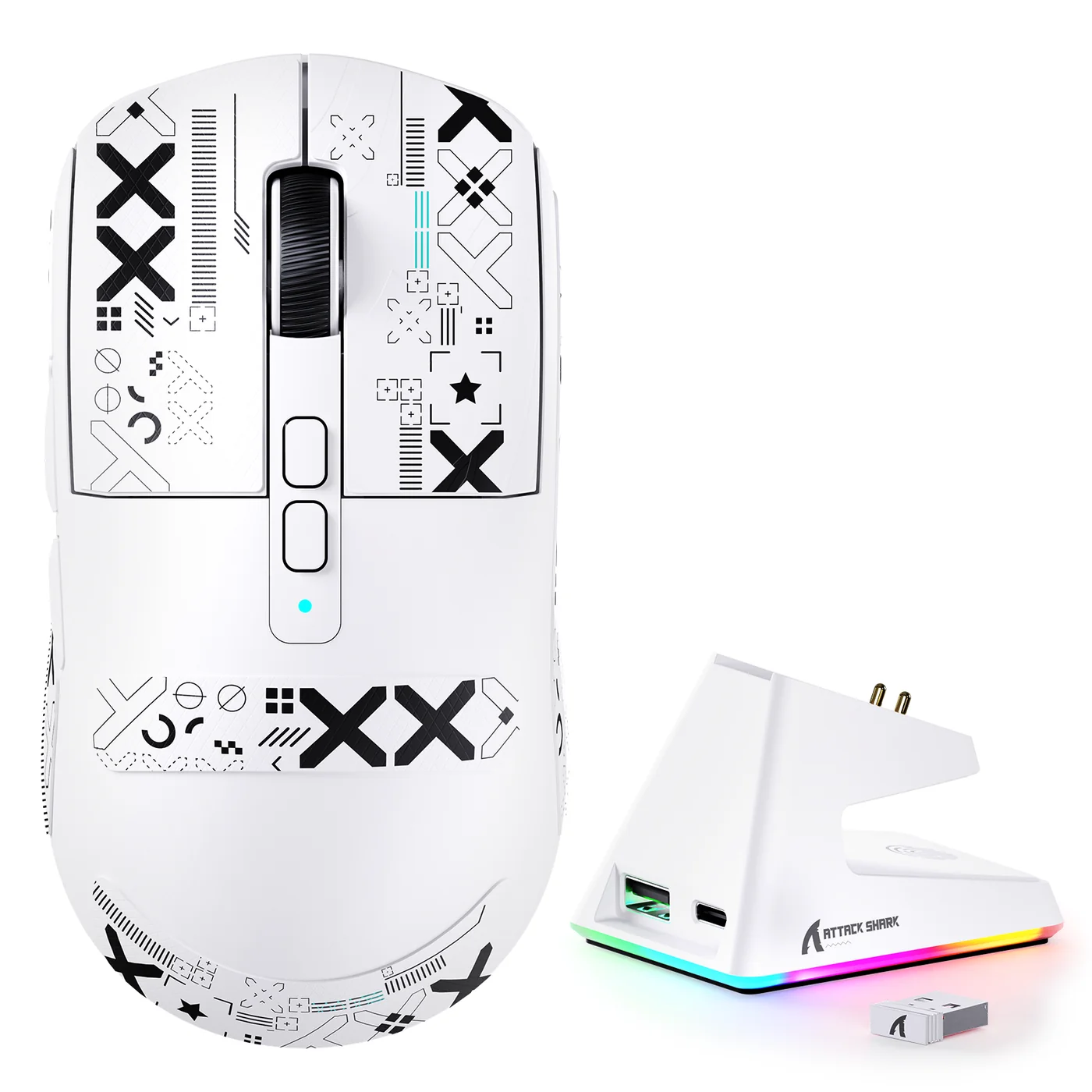 ATTACK SHARK X6 Gaming Mouse view 3