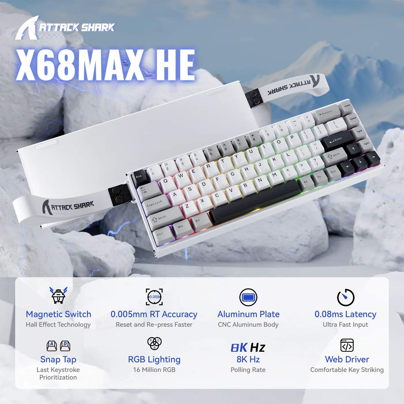 Attack Shark X68Max HE view 7