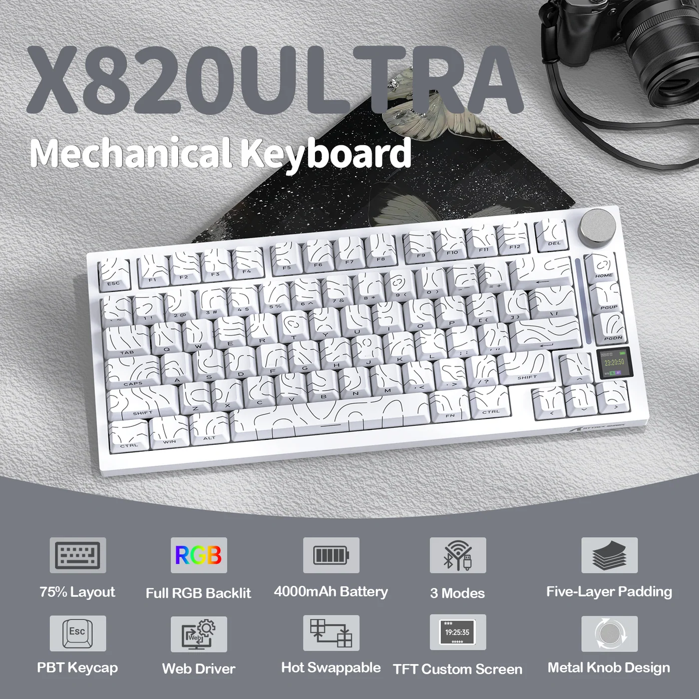 ATTACK SHARK X820 Ultra view 3