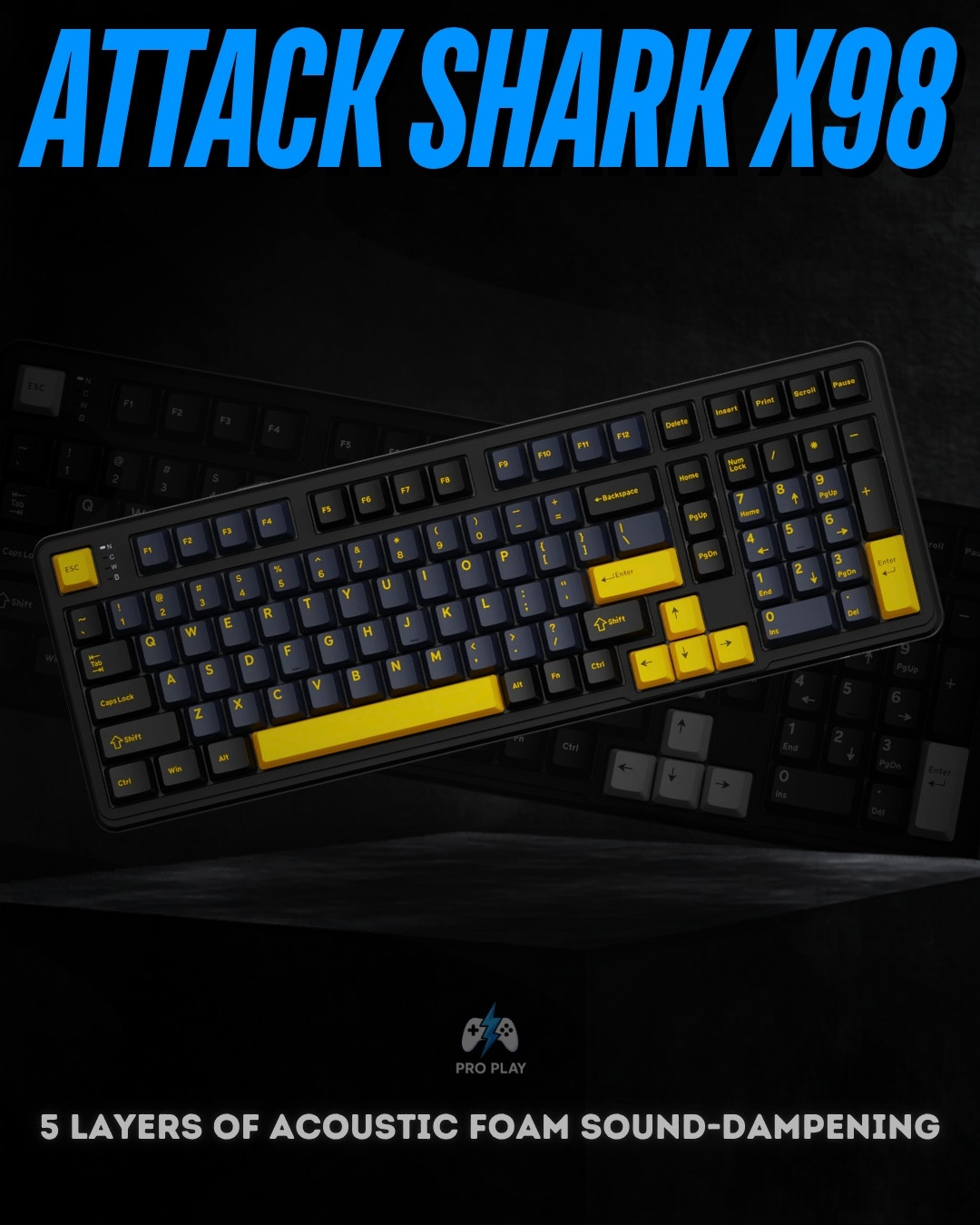 ATTACK SHARK X98