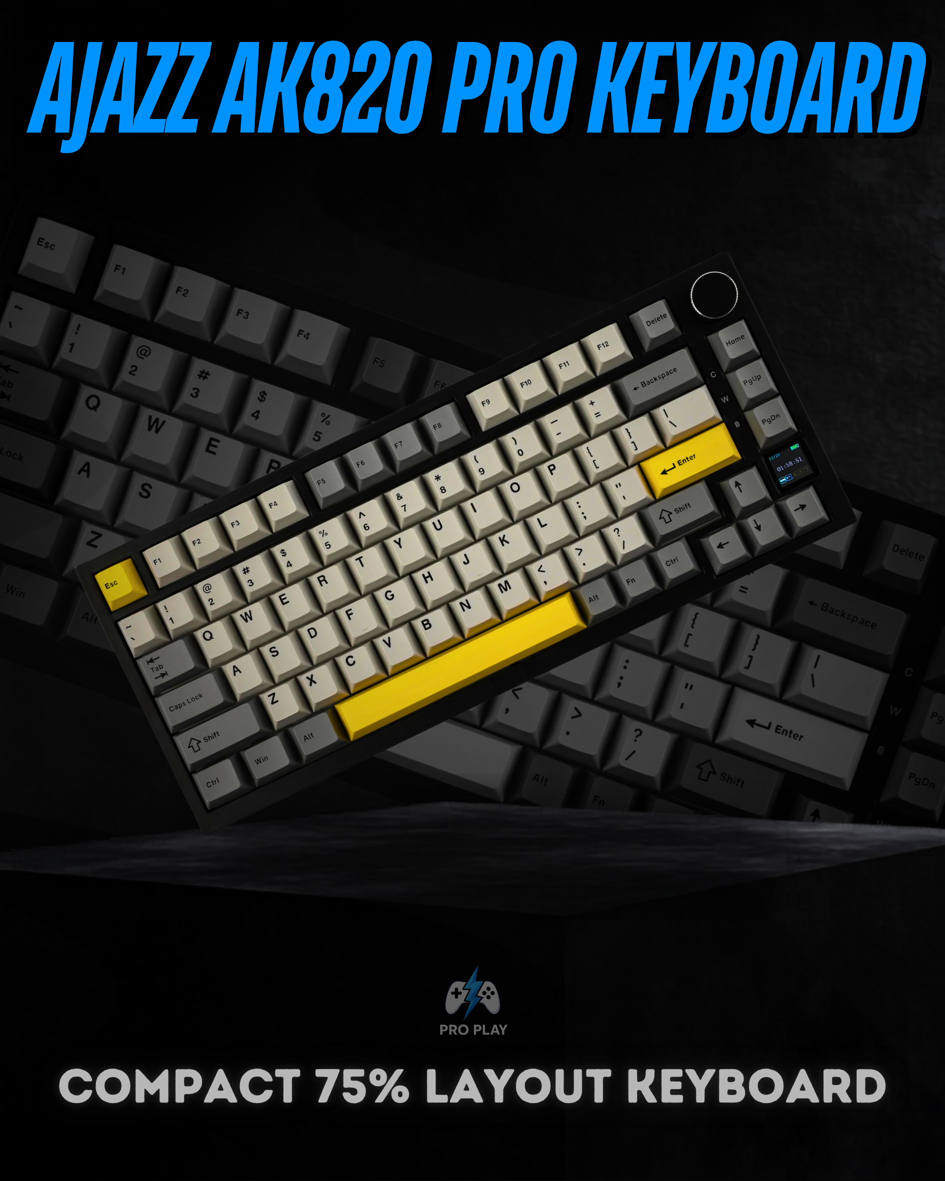 Ajazz AK820 Pro Keyboard
