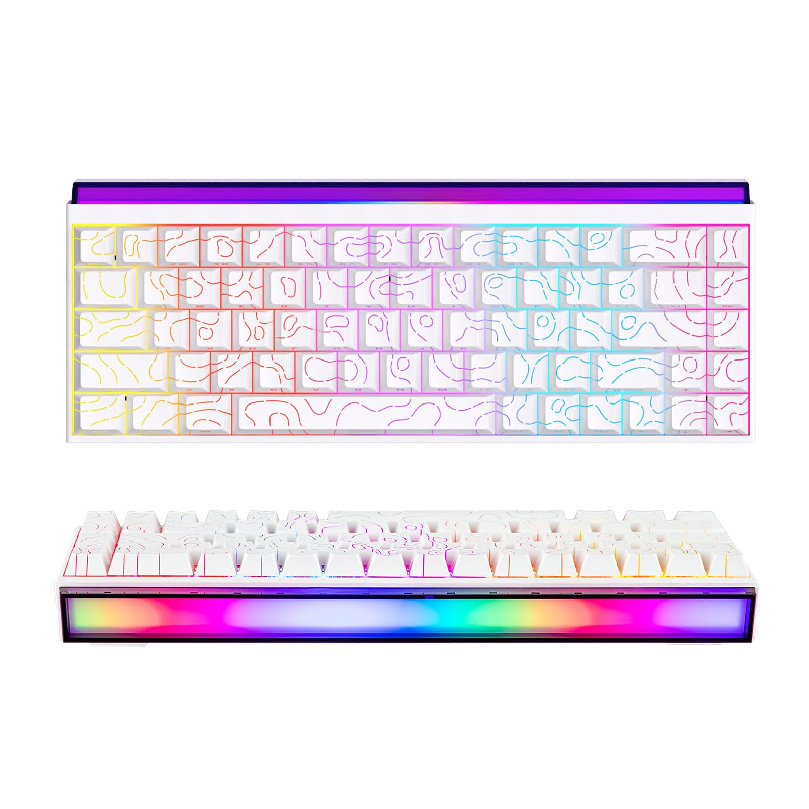 Ajazz NK68 Keyboard view 2