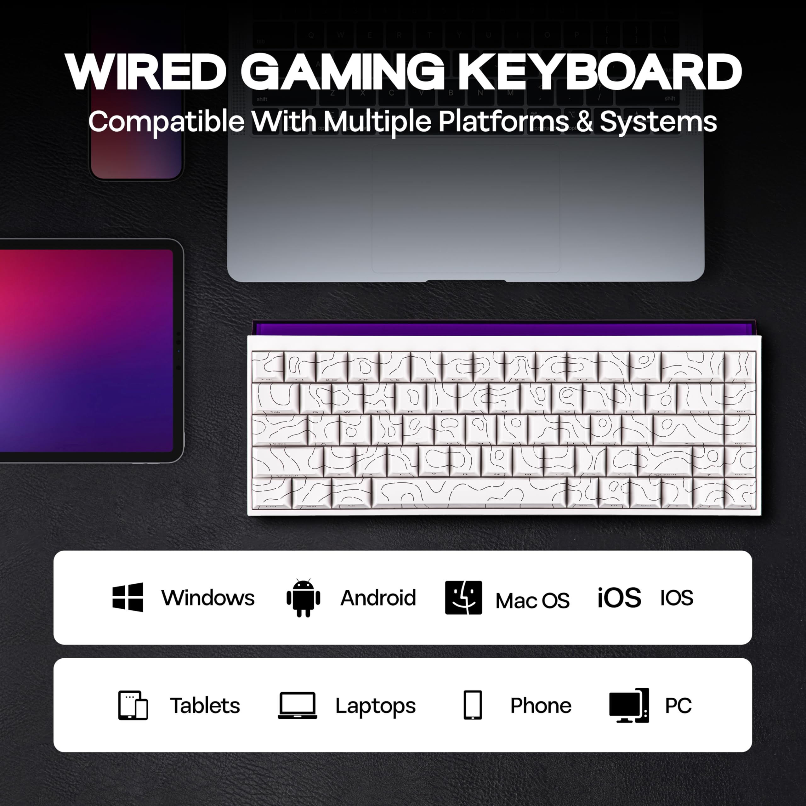 Ajazz NK68 Keyboard view 7