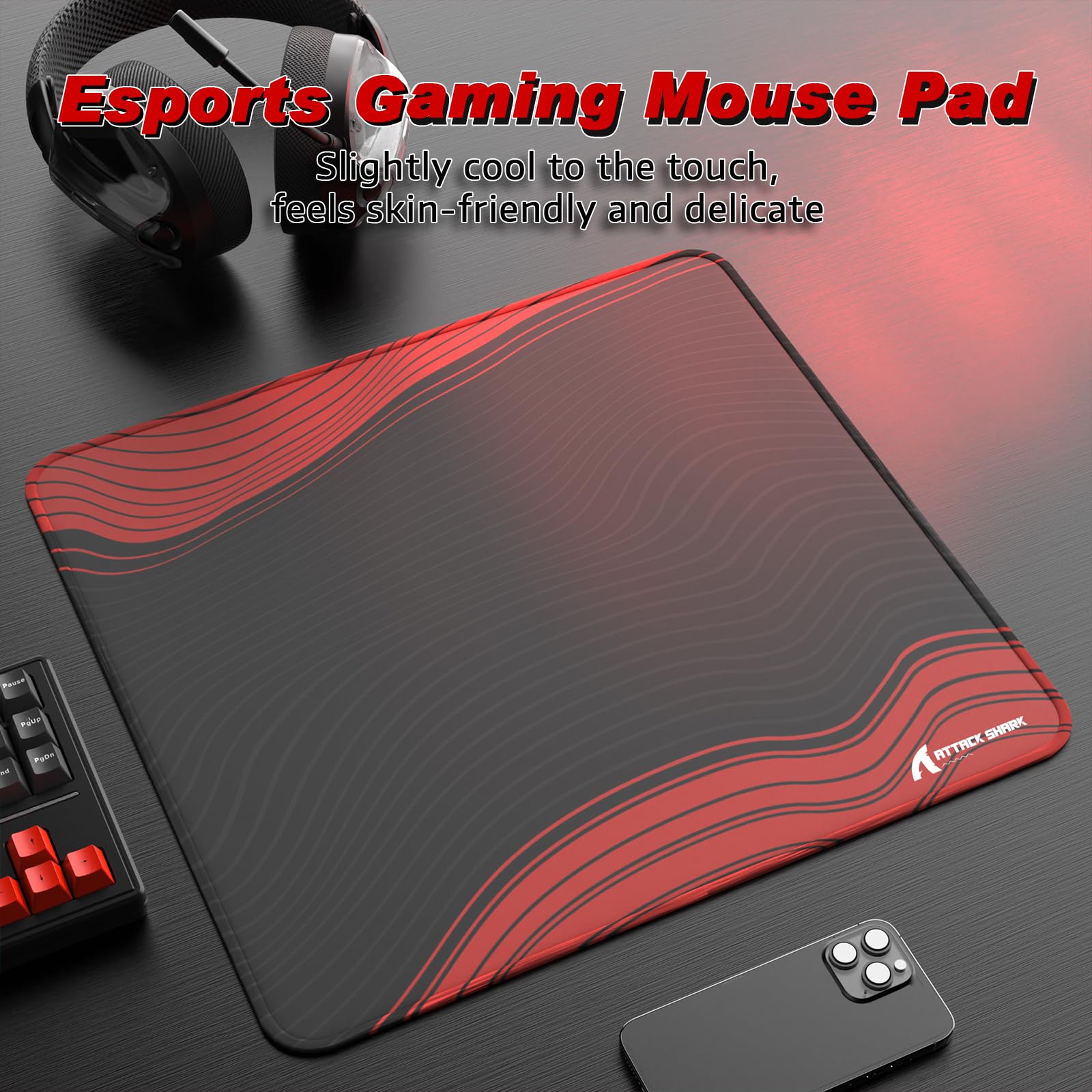 Attack Shark CM02 eSport Gaming Mouse Pad view 3