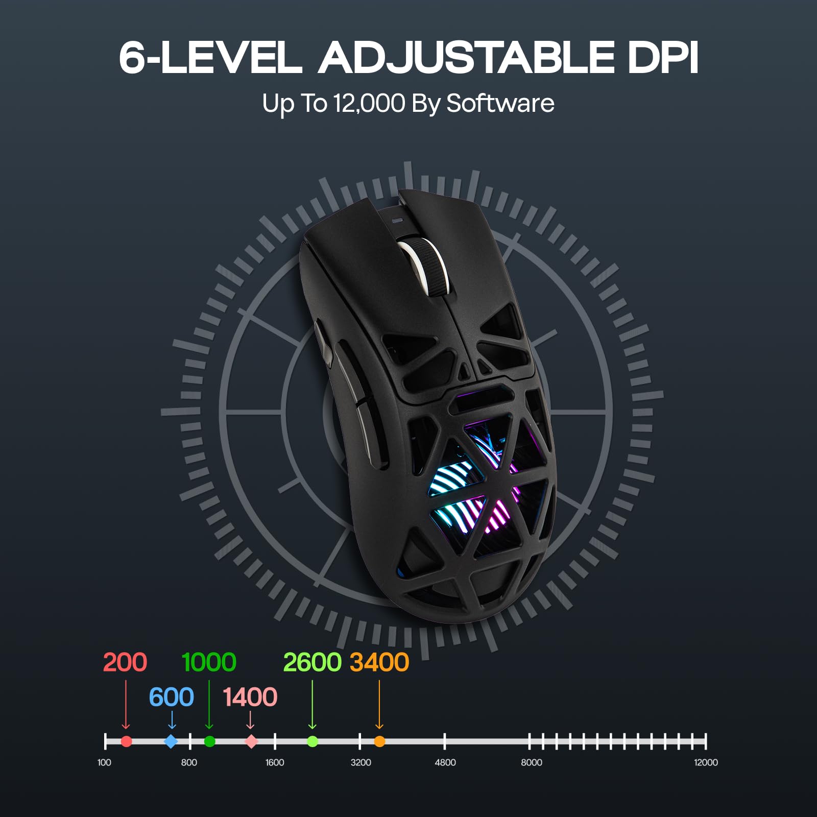 Aula SC620 Wireless Mouse view 4