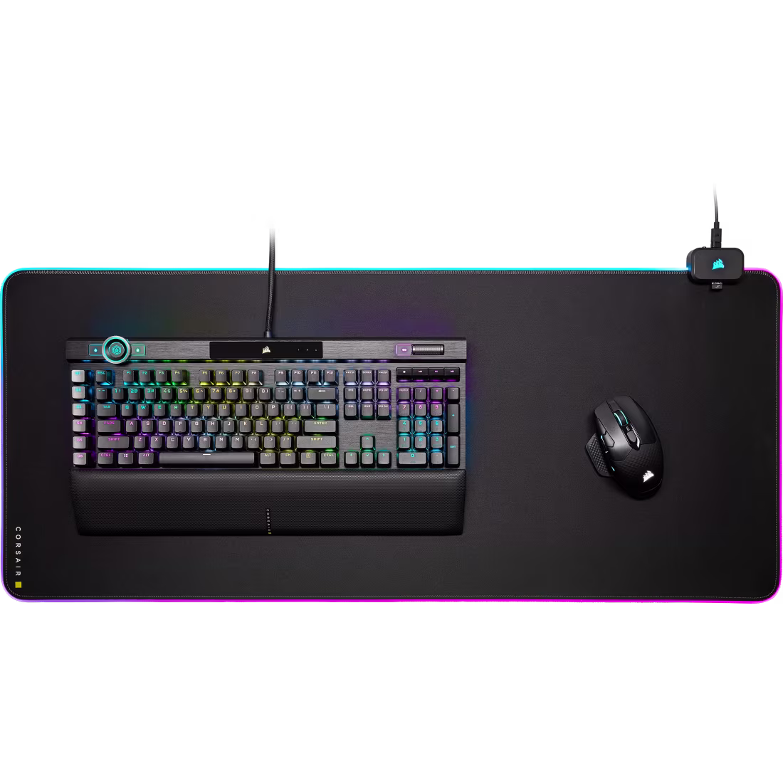 Corsair MM700 RGB Extended Cloth Gaming Mouse Pad view 2