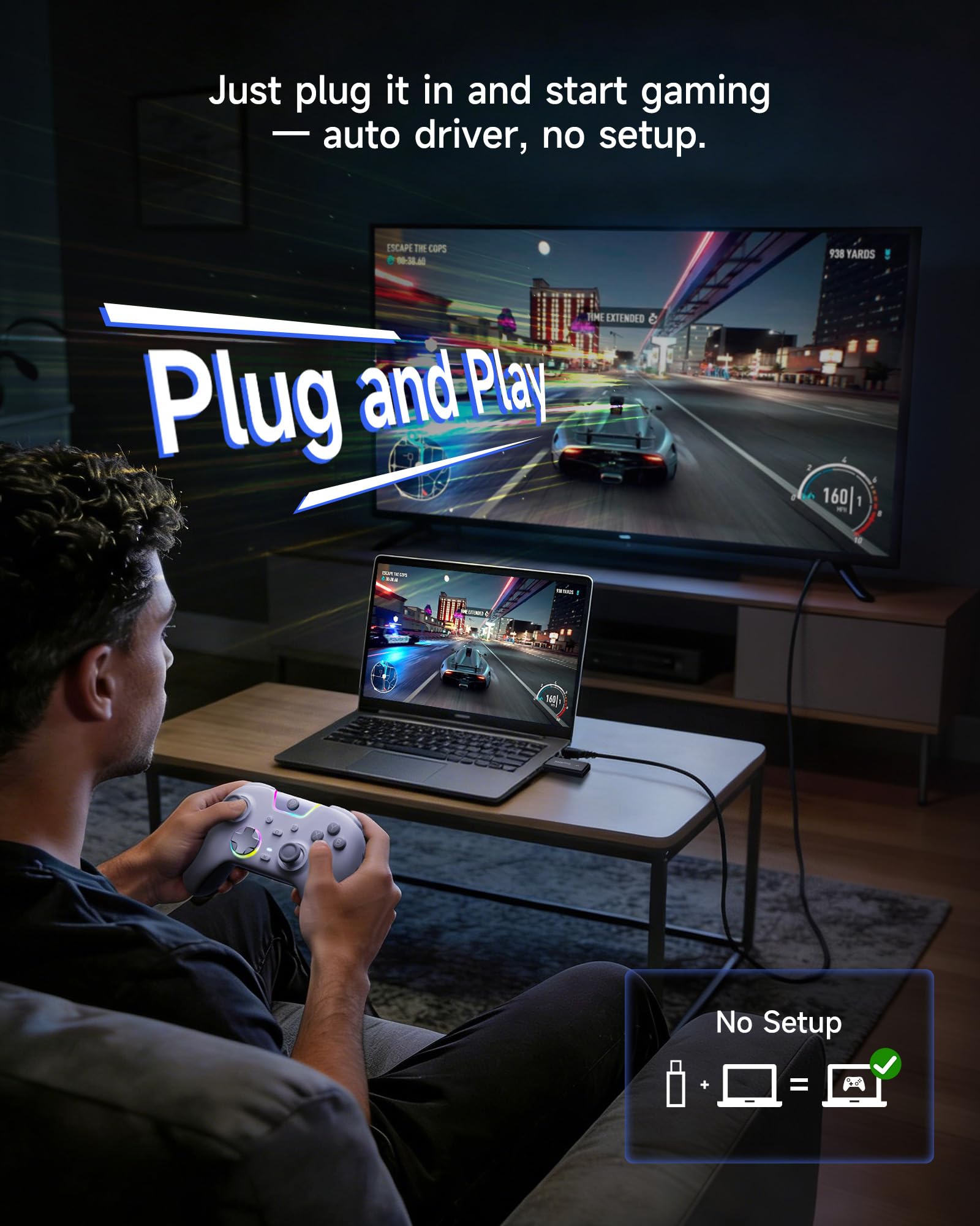 EasySMX X05Pro Wireless Controller view 5