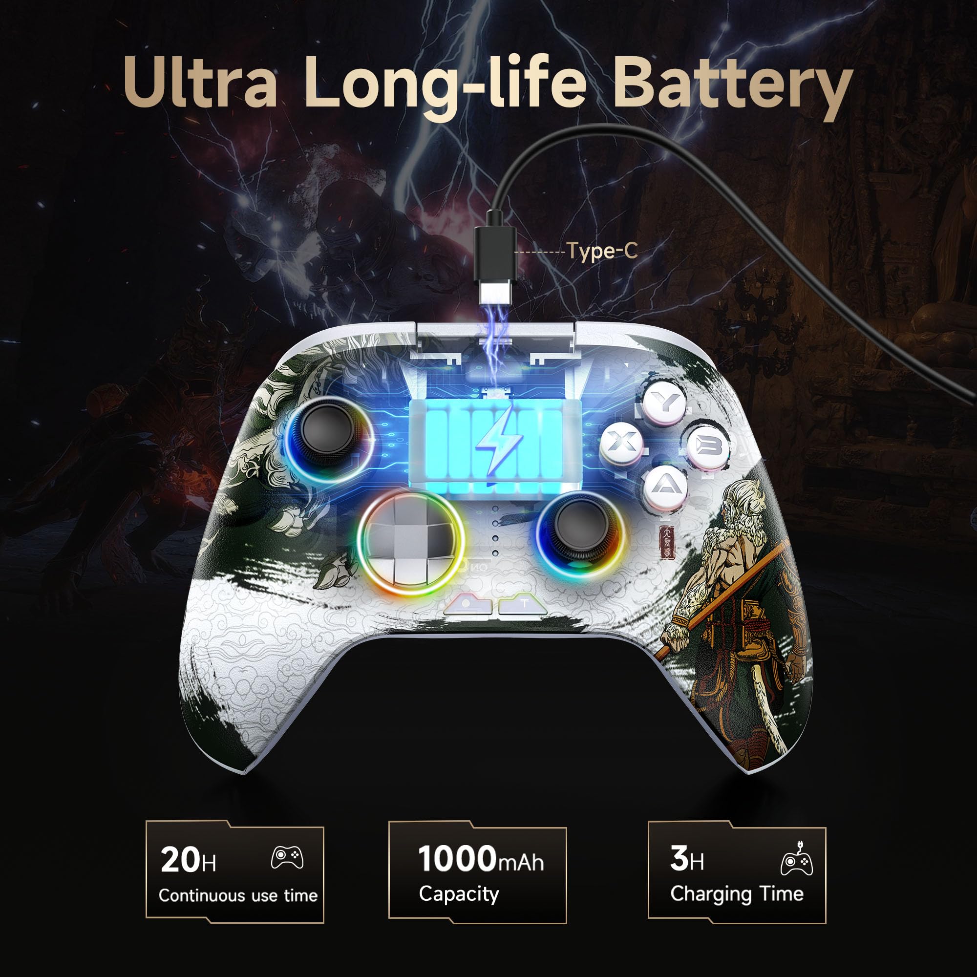 EasySMX X15 Wukong Edition Controller view 7