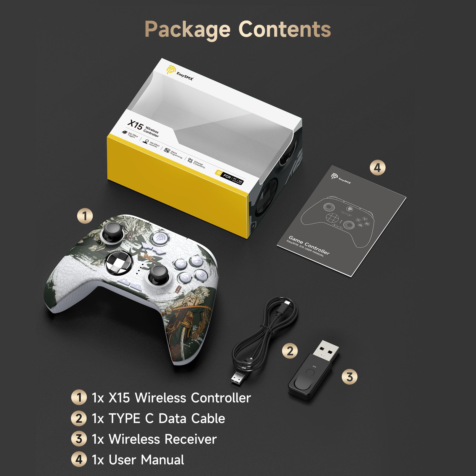 EasySMX X15 Wukong Edition Controller view 10