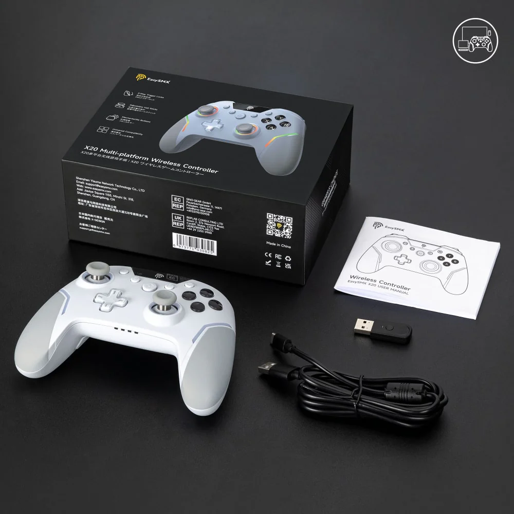 EasySMX X20 Wireless Controller view 10