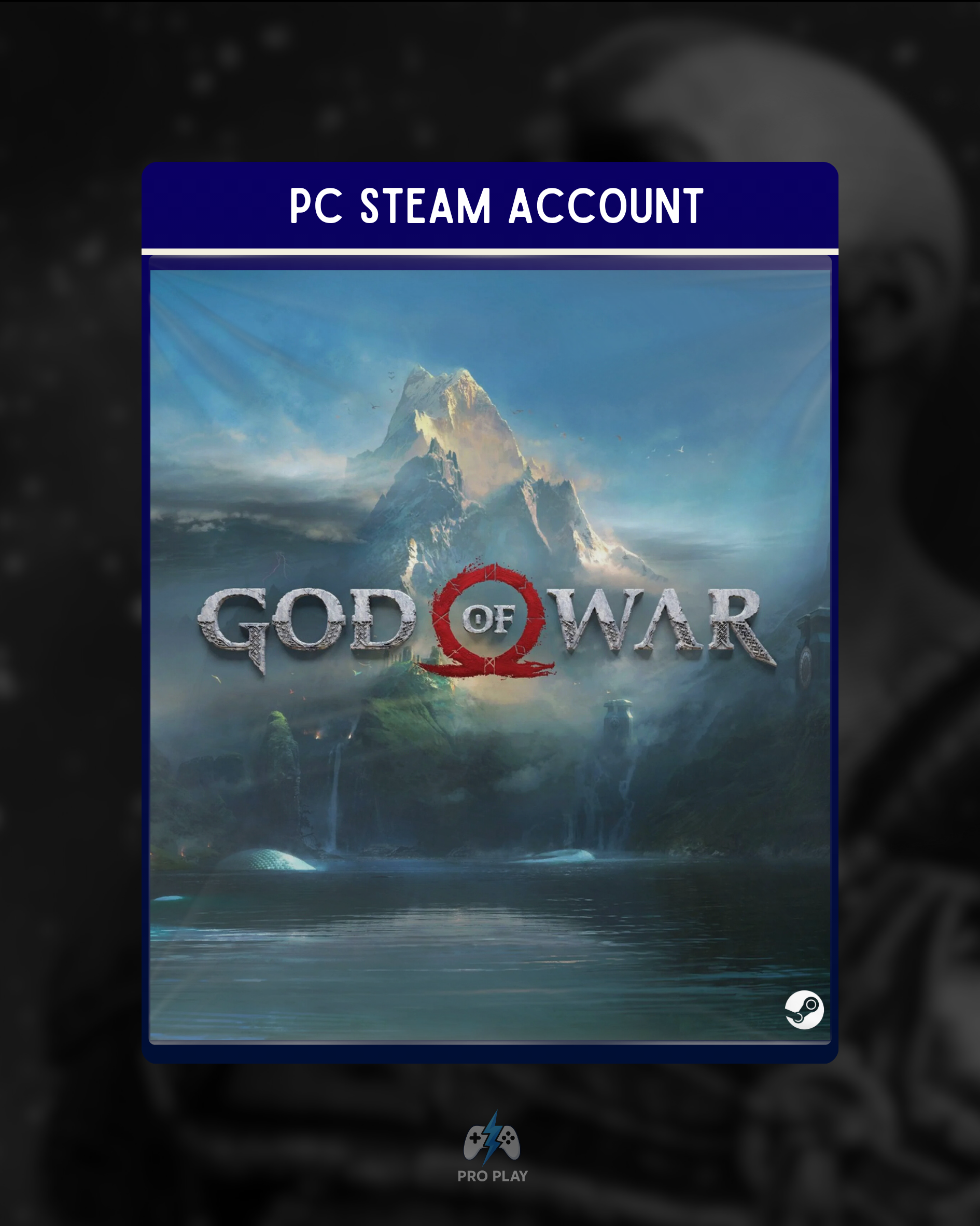 God of War (PC) – Steam Account (Global)