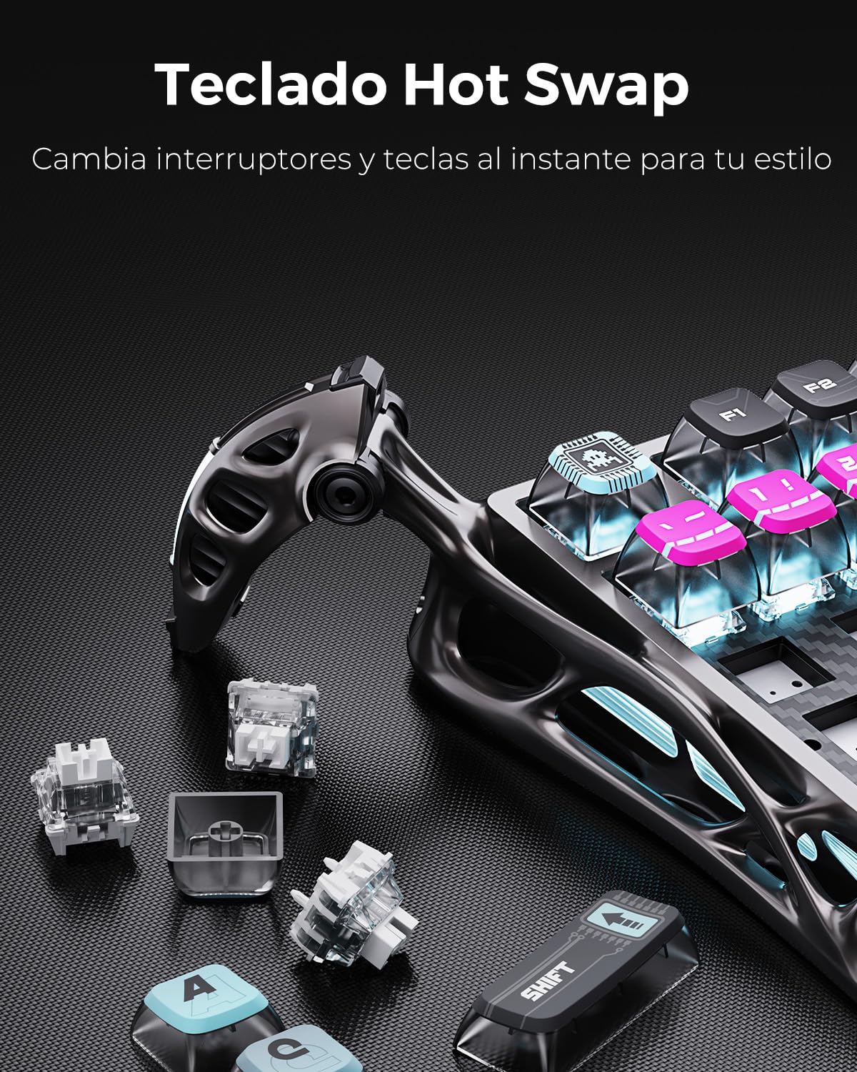 GravaStar Mercury V75 Pro Keyboard view 9