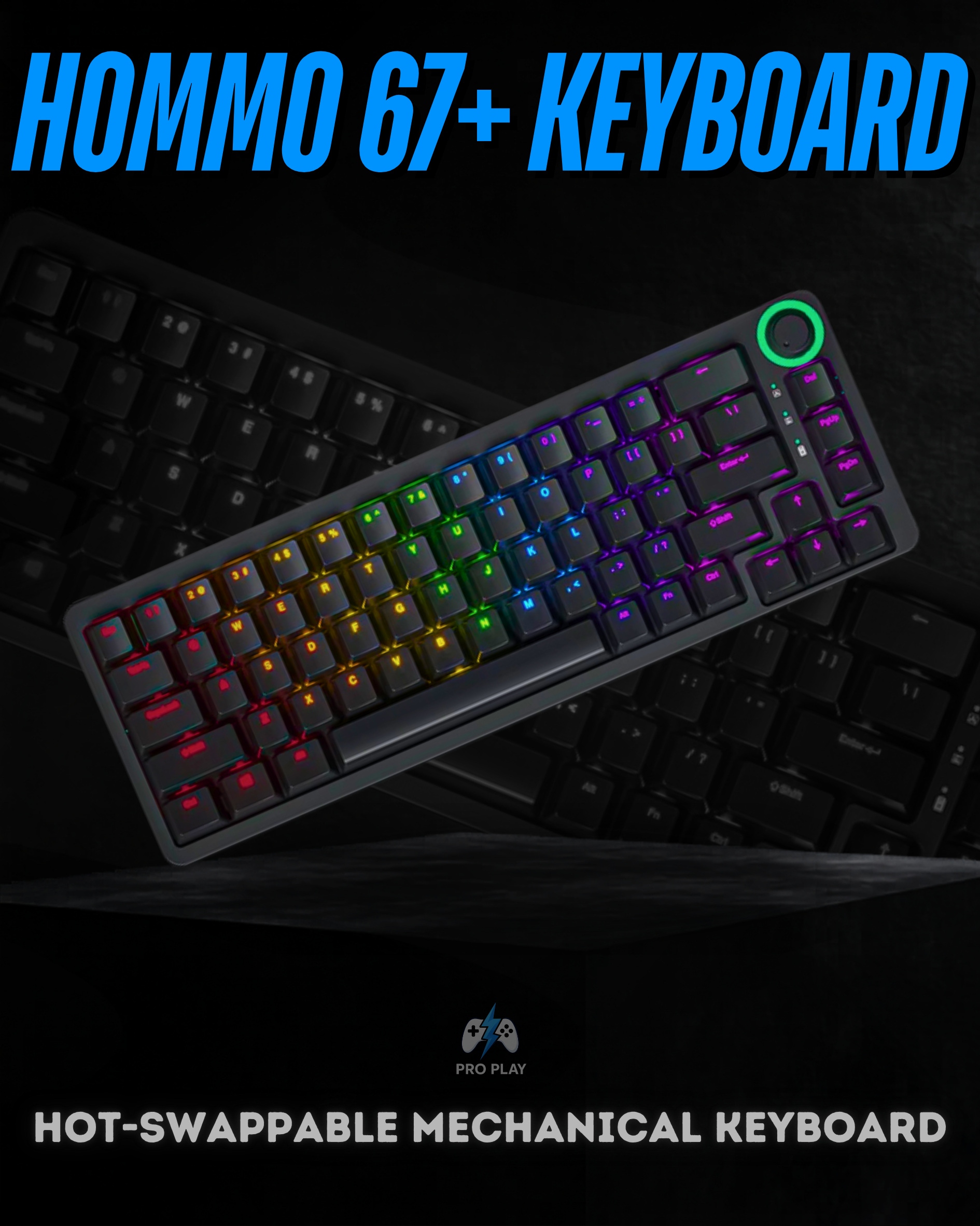 Hommo 67+ Mechanical Keyboard