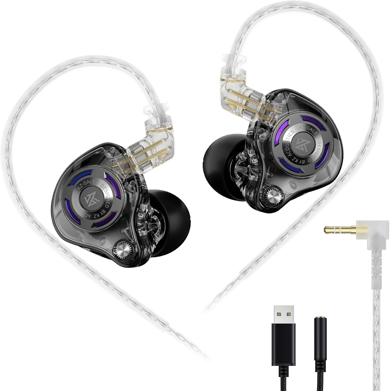KZ Gale IEM Wired Earbuds view 2