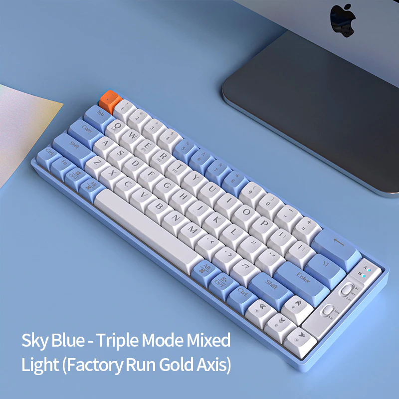 LANGTU GK65 Tri-Mode Mechanical Gaming Keyboard view 3