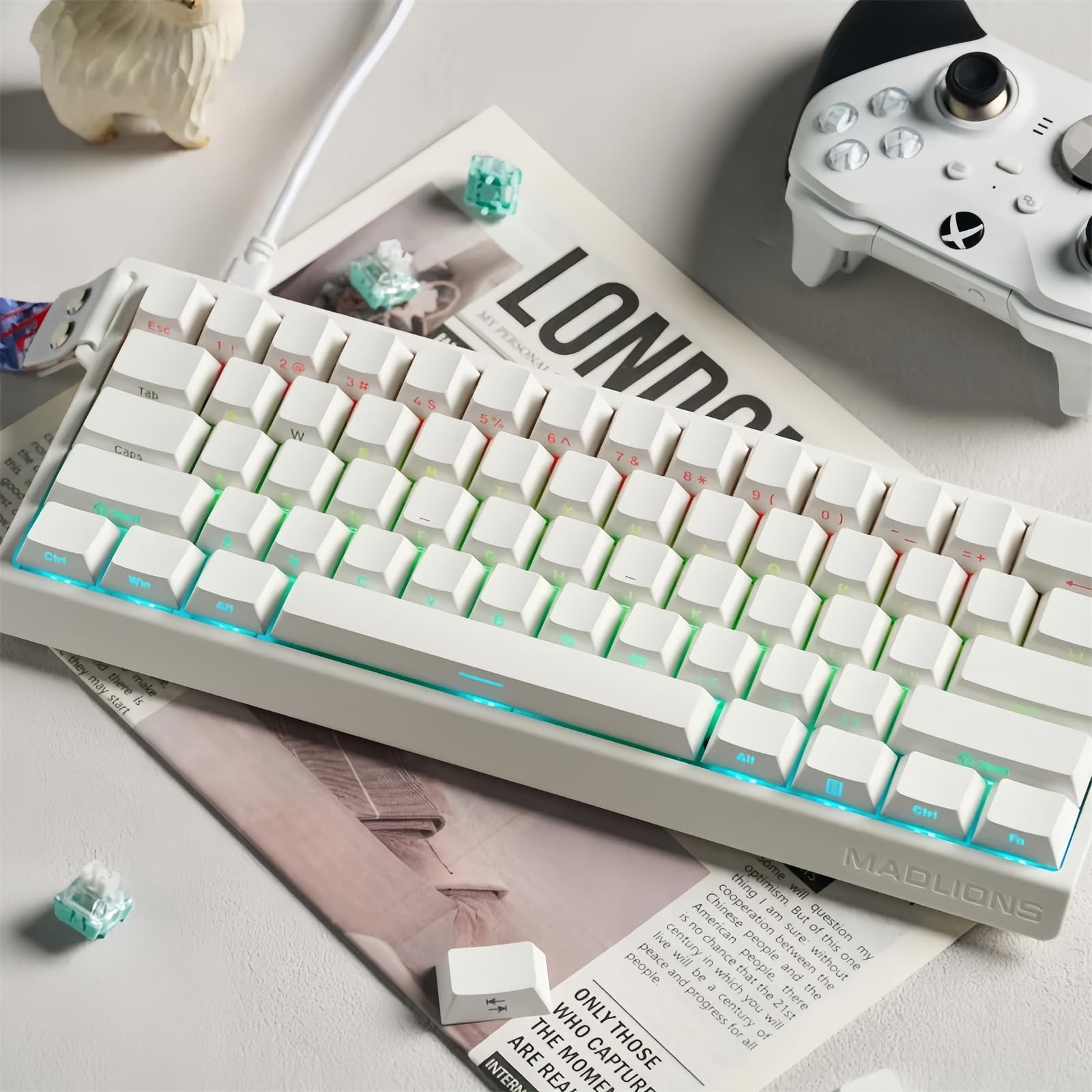 Madlions MAD60 HE Keyboard view 3