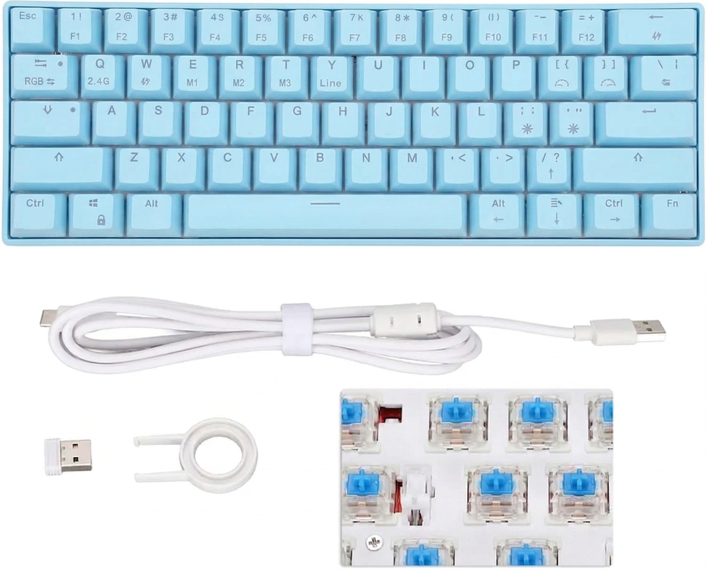 Readson WL61 Keyboard view 4