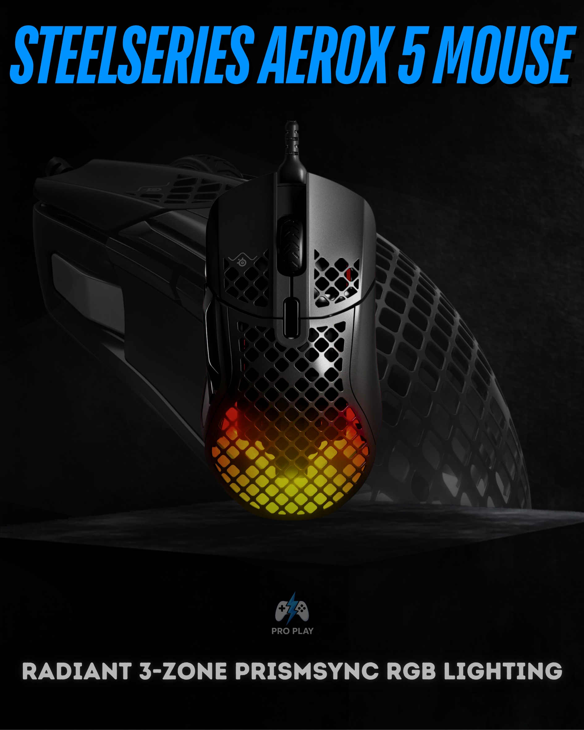 SteelSeries Aerox 5 Wired Mouse