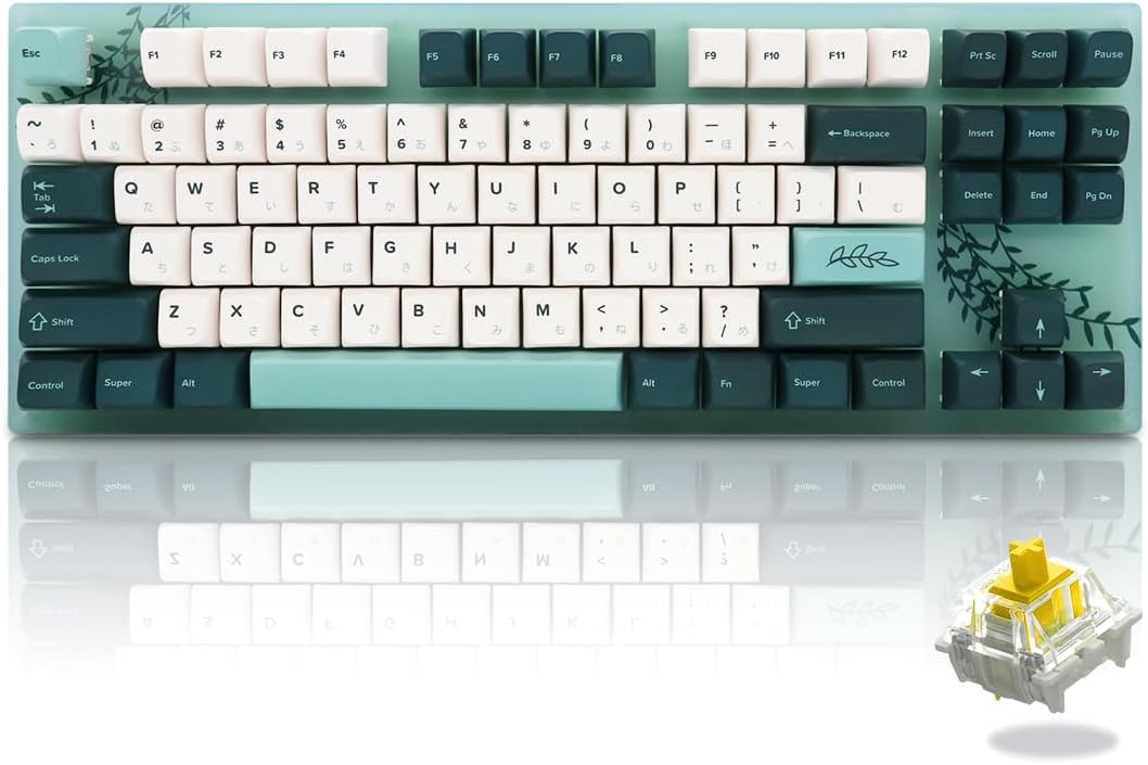 Womier K87 Keyboard view 2