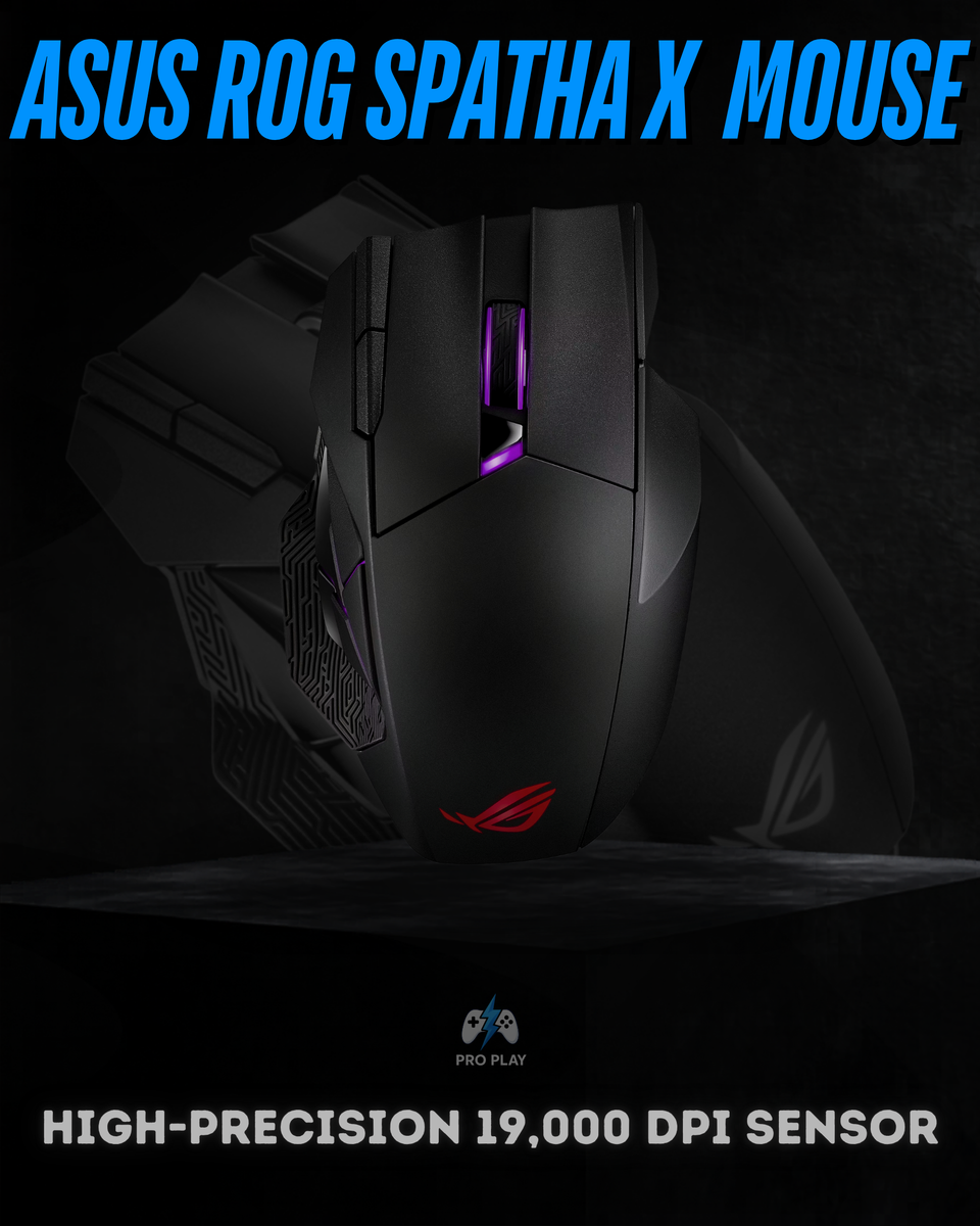 ASUS ROG Spatha X Wireless Mouse