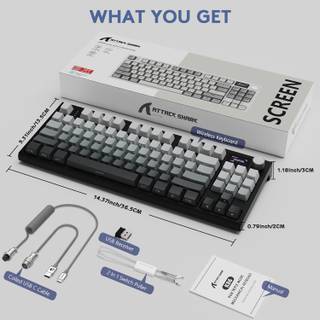 ATTACK SHARK K86 Wireless Mechanical Keyboard thumbnail 10
