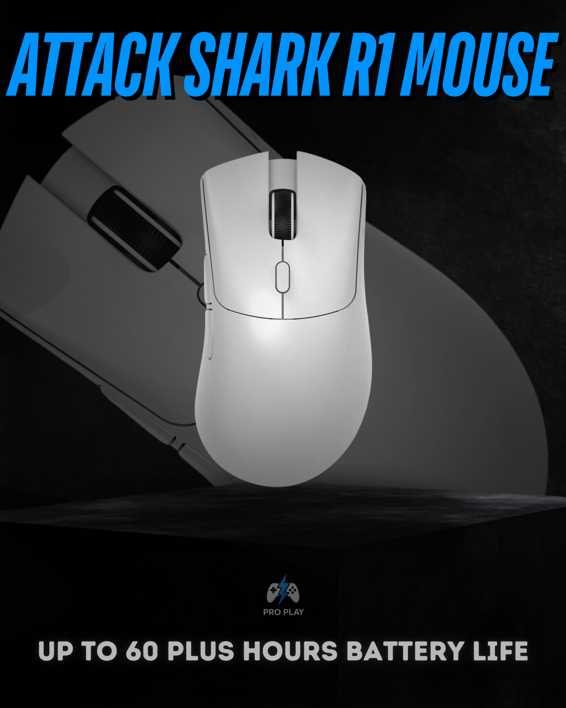 Attack Shark R1 Wireless Gaming Mouse