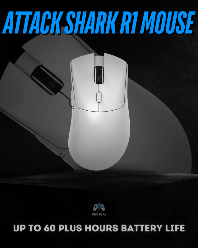 Attack Shark R1 Wireless Gaming Mouse