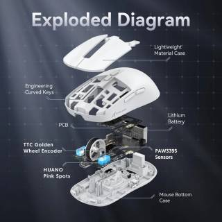 ATTACK SHARK X6 Gaming Mouse thumbnail 6