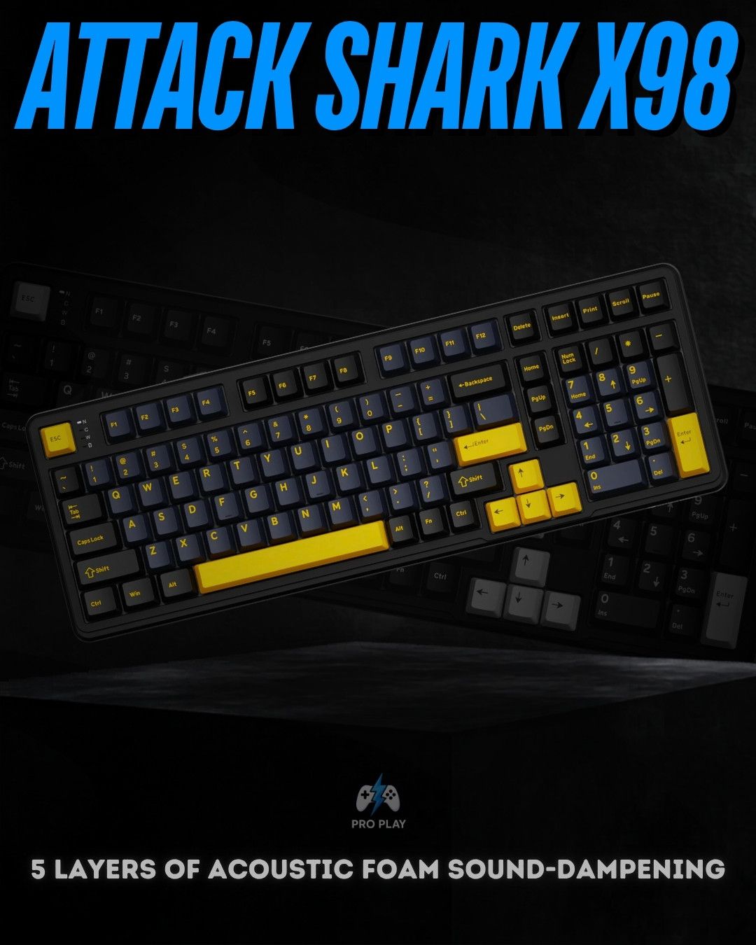ATTACK SHARK X98