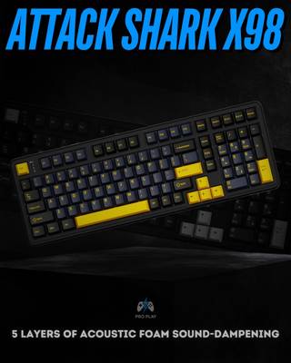 ATTACK SHARK X98 thumbnail 1