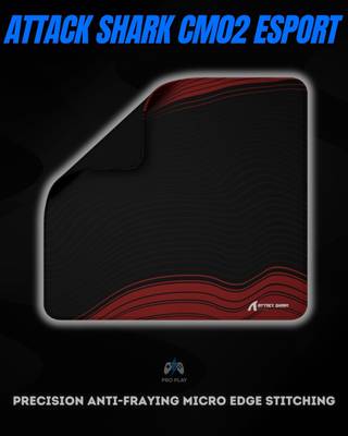 Attack Shark CM02 eSport Gaming Mouse Pad thumbnail 1