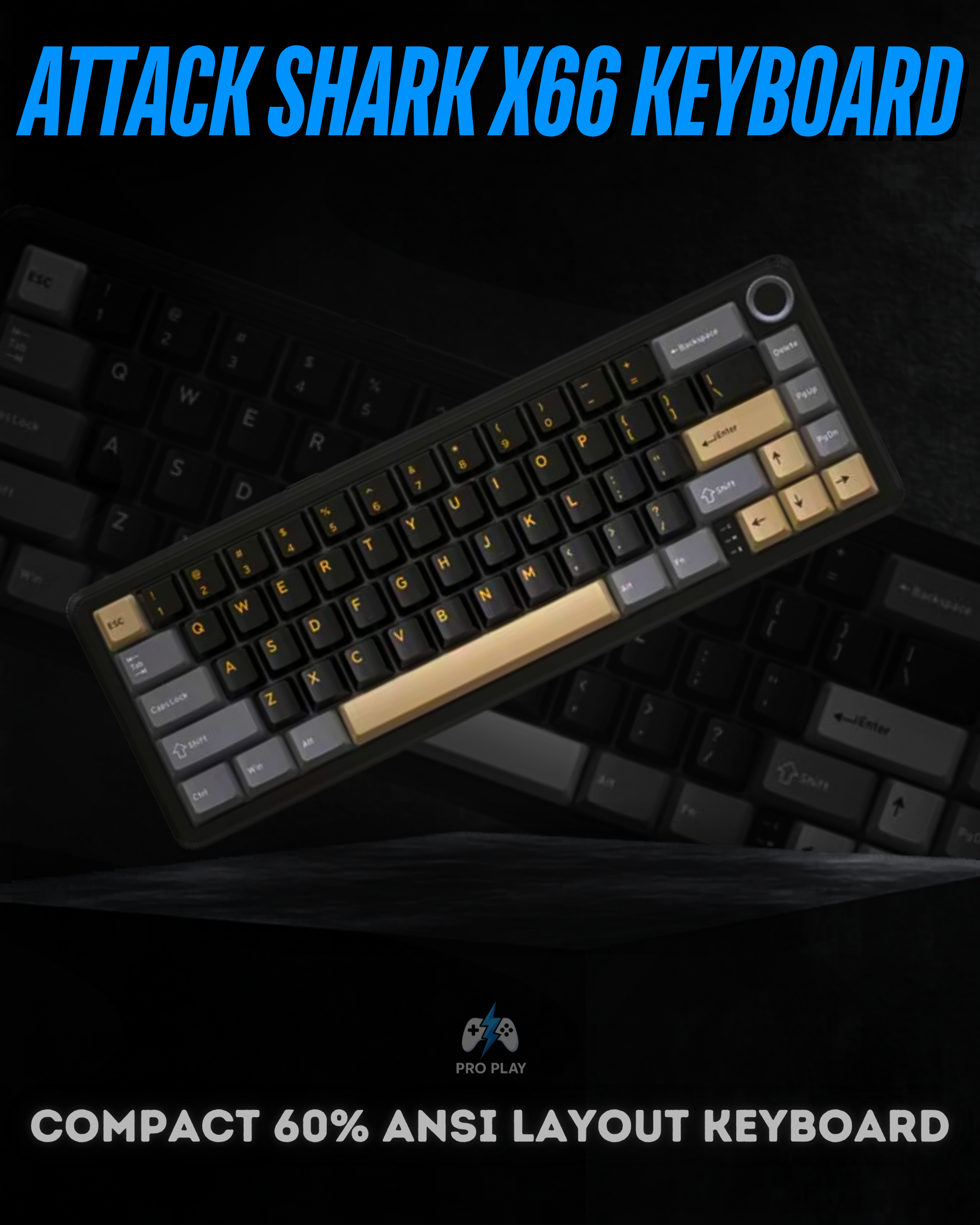 Attack Shark X66 Keyboard