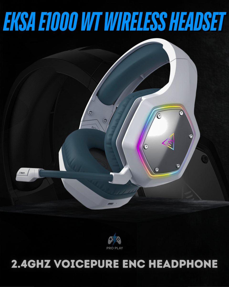 EKSA E1000 WT Wireless Headset