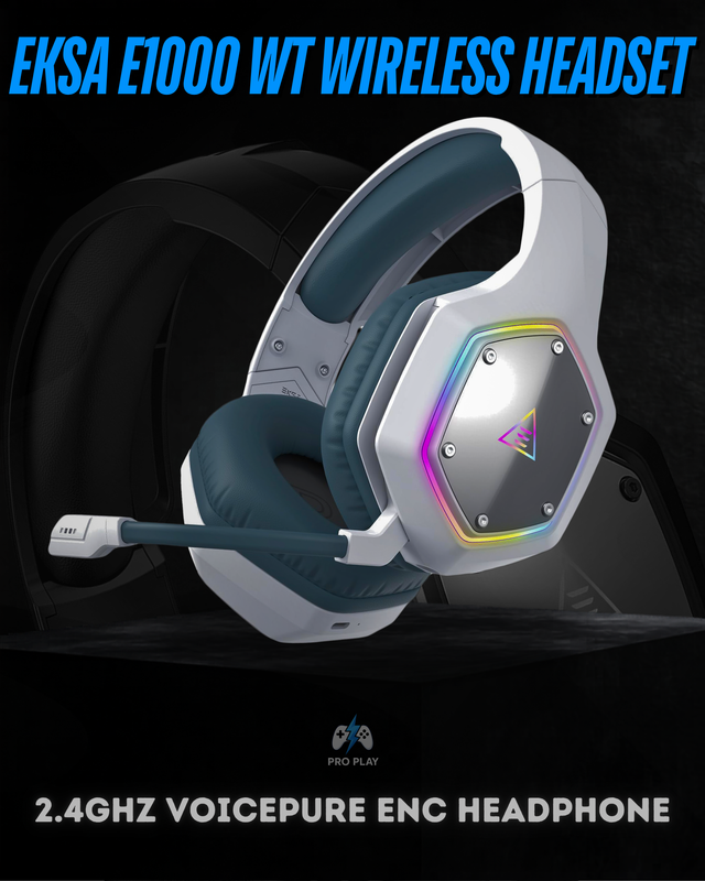 EKSA E1000 WT wireless gaming headset