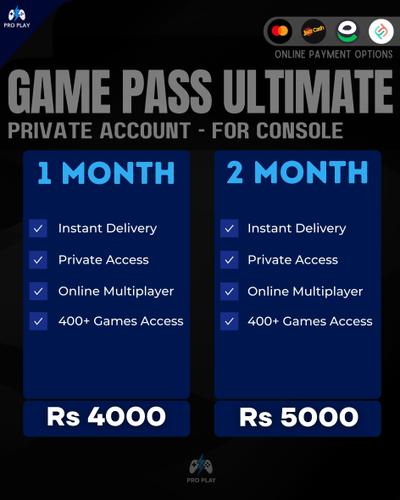 Xbox Game Pass Ultimate - Console