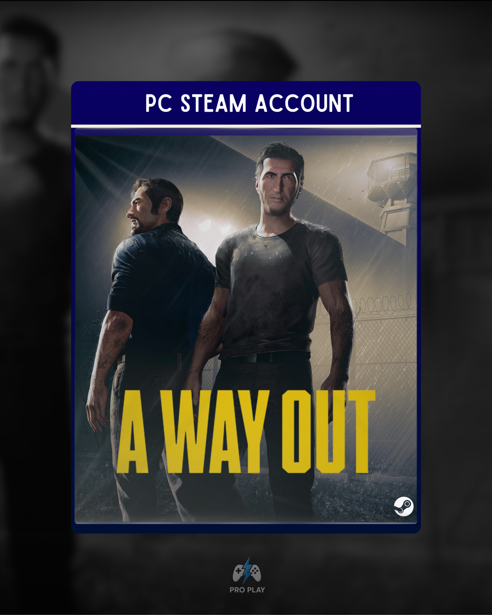 A Way Out (PC) – Steam Account (Global)