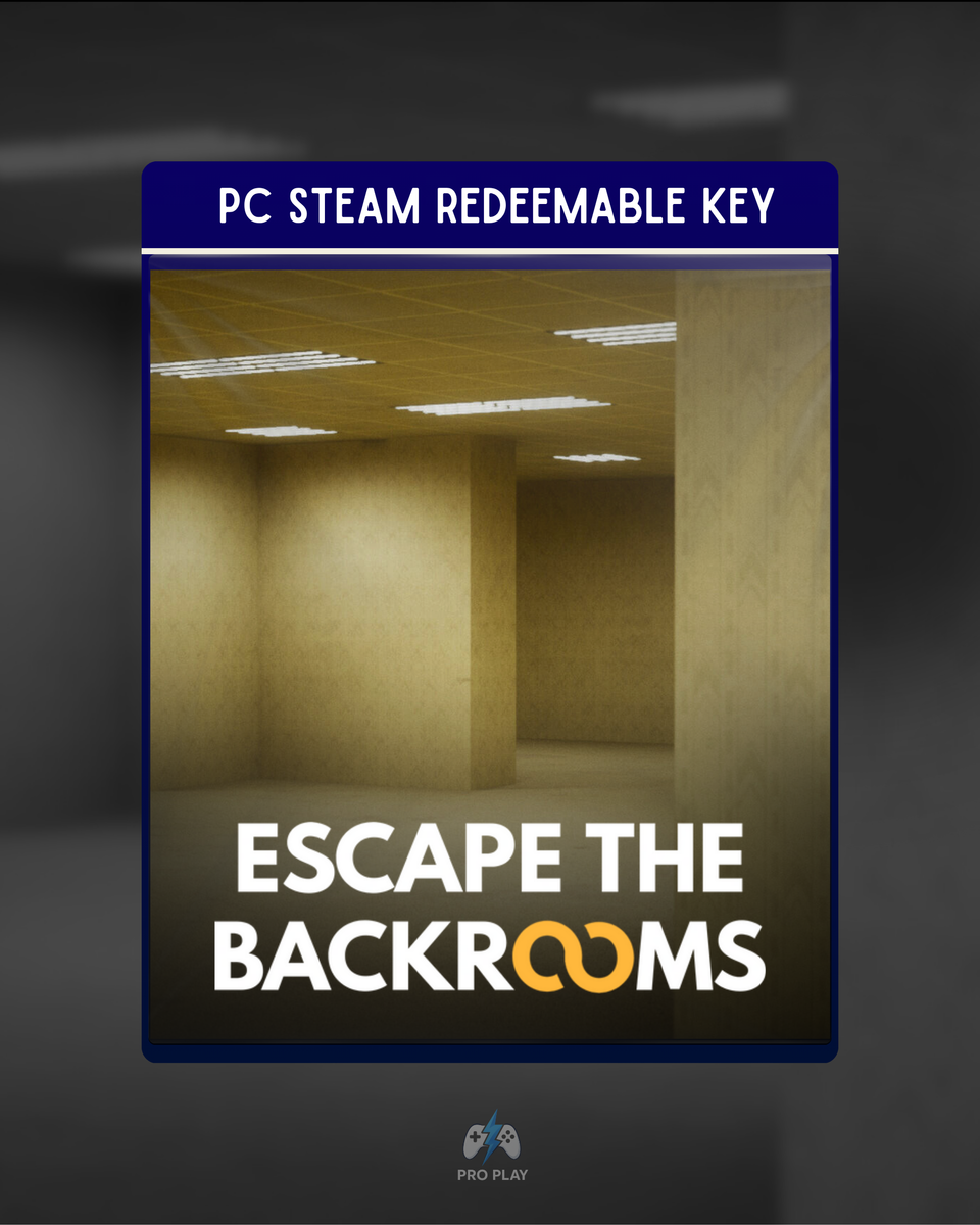 Escape the Backrooms (PC) – Steam Key (Global)