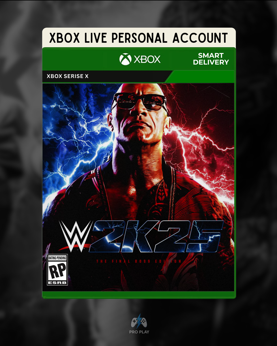 WWE 2K25 (Xbox Series X/S) – Xbox Live Account (Global)