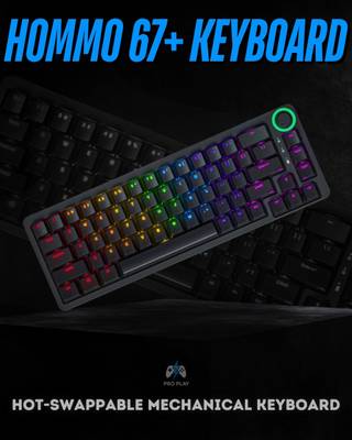Hommo 67+ Mechanical Keyboard thumbnail 1