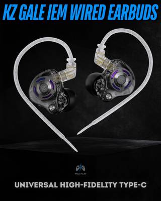 KZ Gale IEM Wired Earbuds thumbnail 1