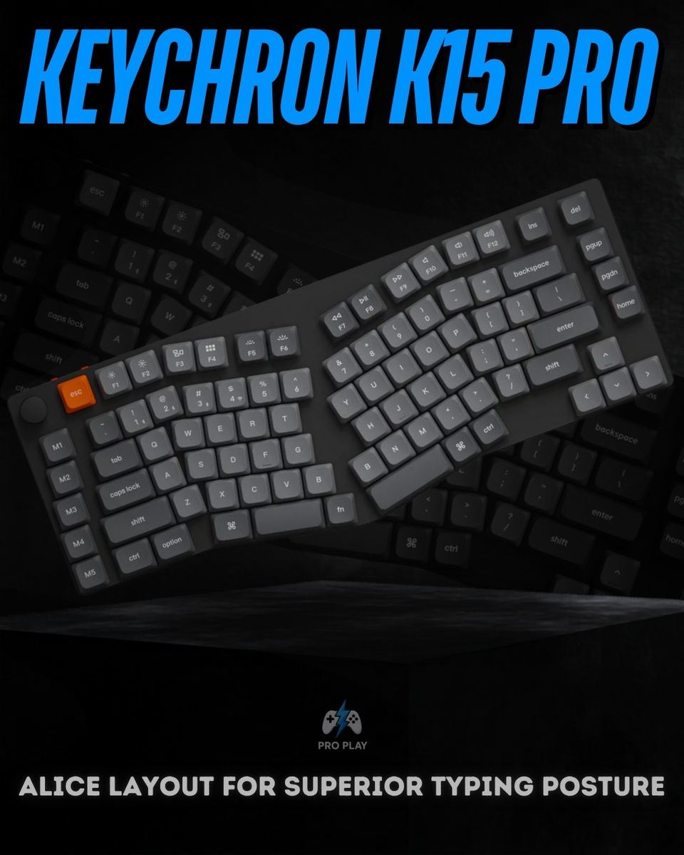 Keychron K15 Pro Alice Layout