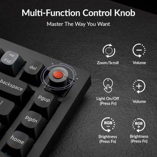 Keychron V1 QMK Custom Mechanical Keyboard thumbnail 6