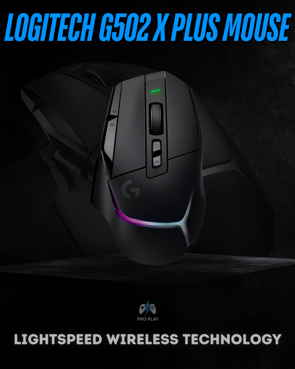 Logitech G502 X Plus Lightspeed Wireless Mouse