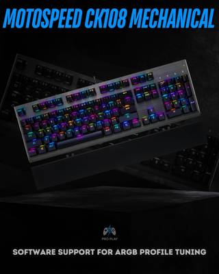 Motospeed CK108 Mechanical Keyboard thumbnail 1