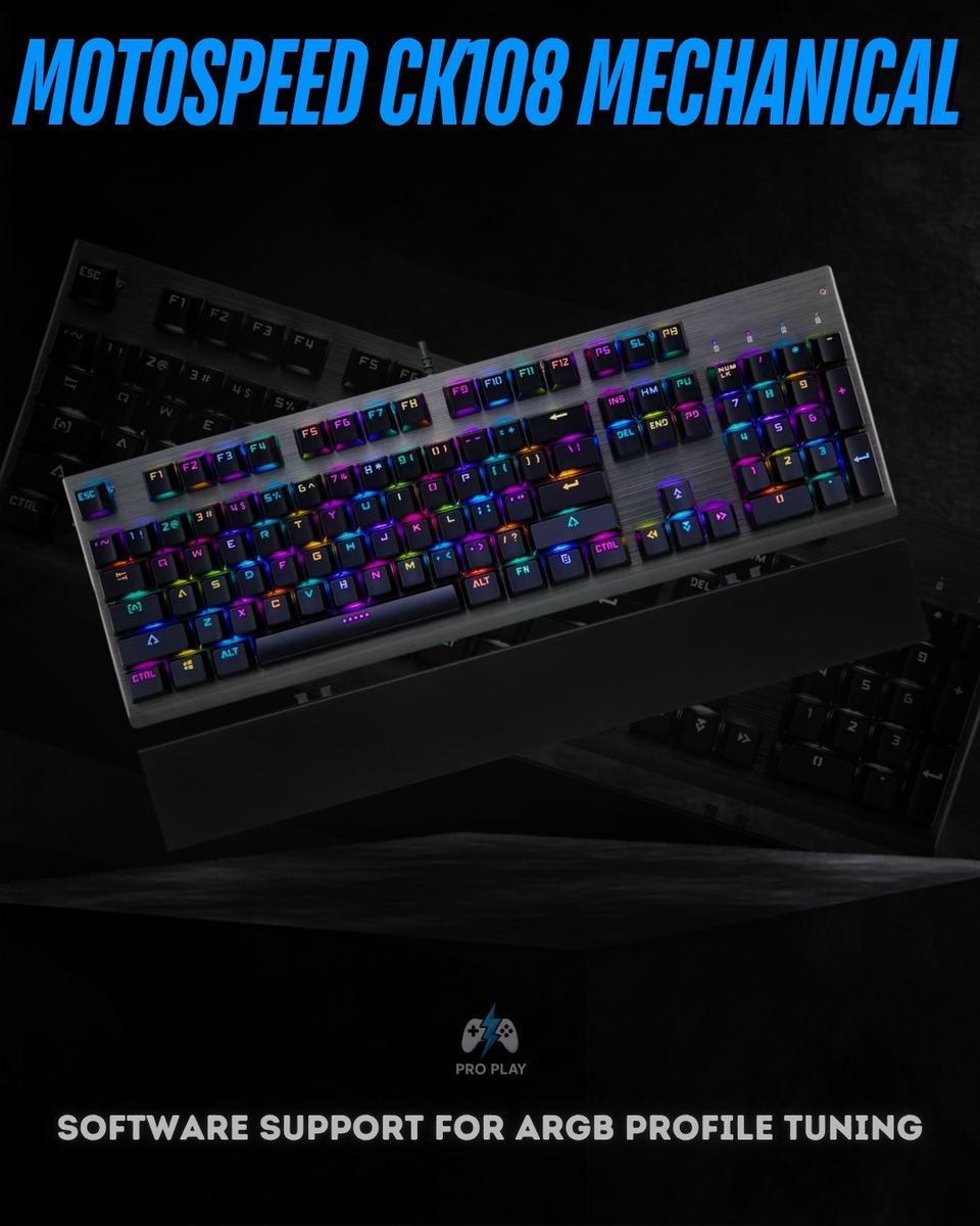 Motospeed CK108 Mechanical Keyboard